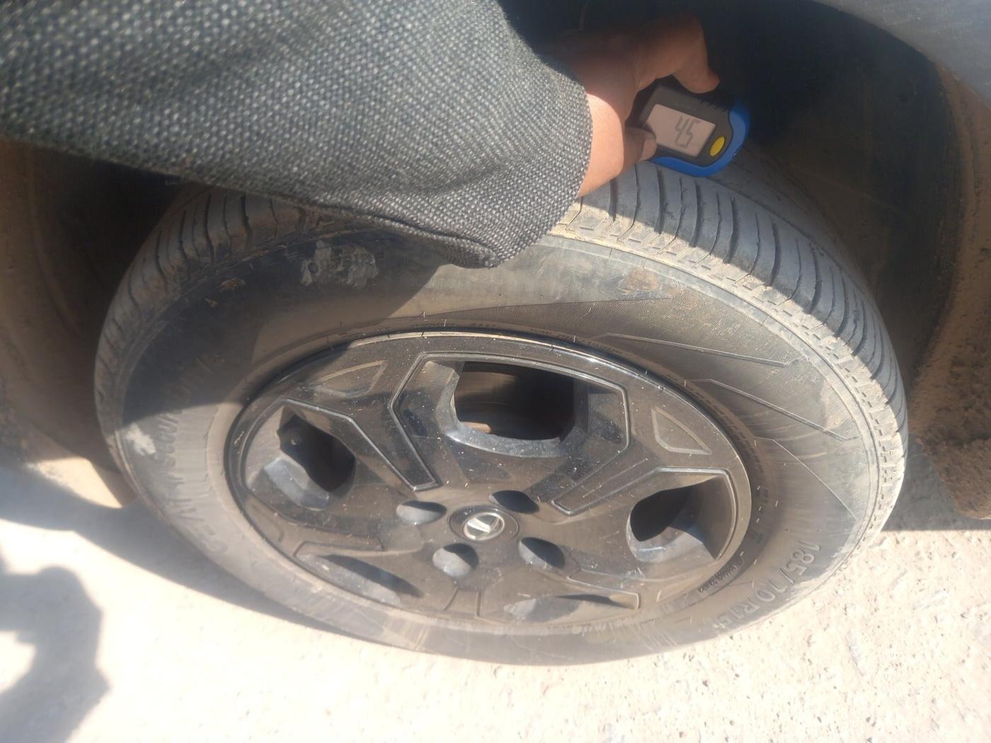 2021 Tata PUNCH ACCOMPLISHED MT, Petrol, Manual, 44,144 km, tyre