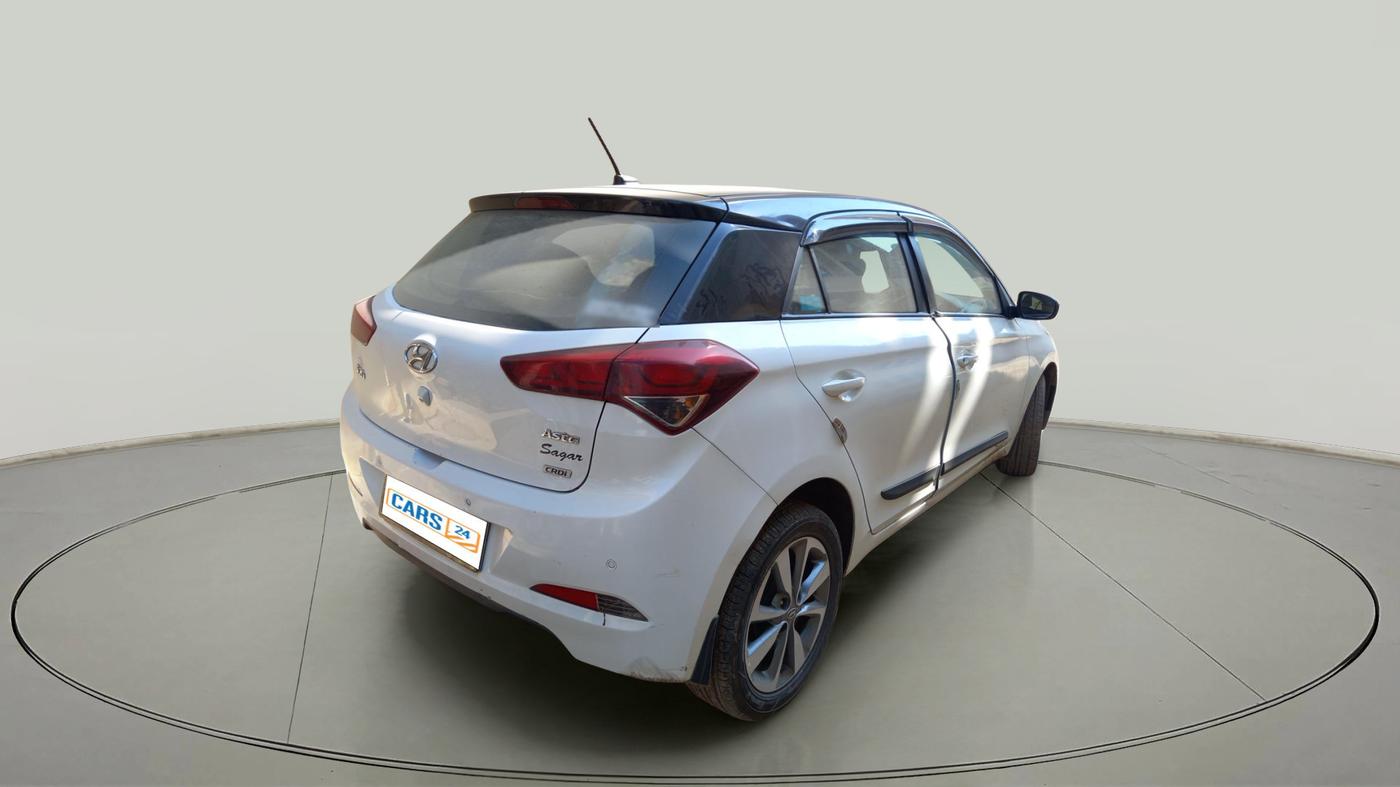2017 Hyundai Elite i20 ASTA 1.4 CRDI DUAL TONE, Diesel, Manual, 1,18,661 km, exterior
