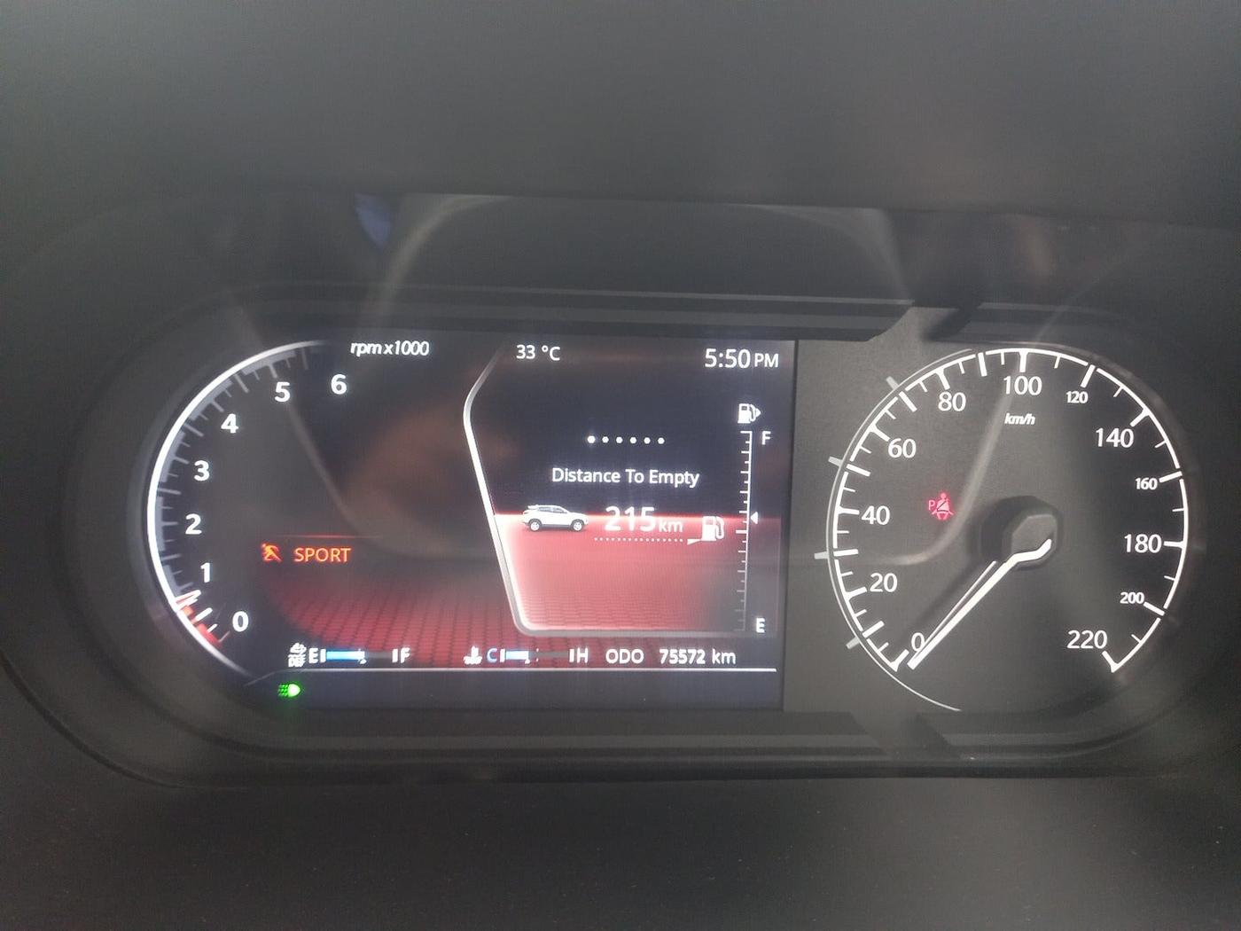 2021 Tata Harrier XZ PLUS 2.0L, Diesel, Manual, 75,572 km, interior