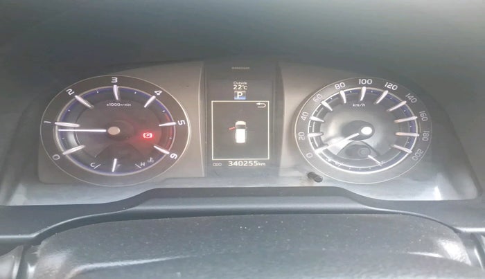 2017 Toyota Innova Crysta 2.8 ZX AT 7 STR, Diesel, Automatic, 3,40,255 km, interior