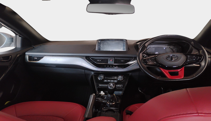 2023 Tata NEXON XZ PLUS LUX SUNROOF RED DARK DIESEL, Diesel, Manual, 37,259 km, interior