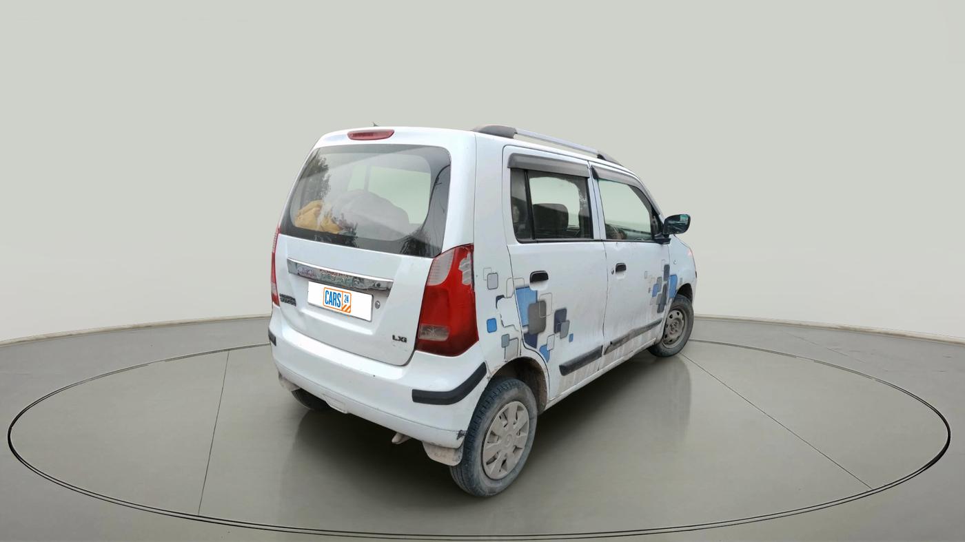 2011 Maruti Wagon R 1.0 LXI CNG, CNG, Manual, 1,38,448 km, exterior