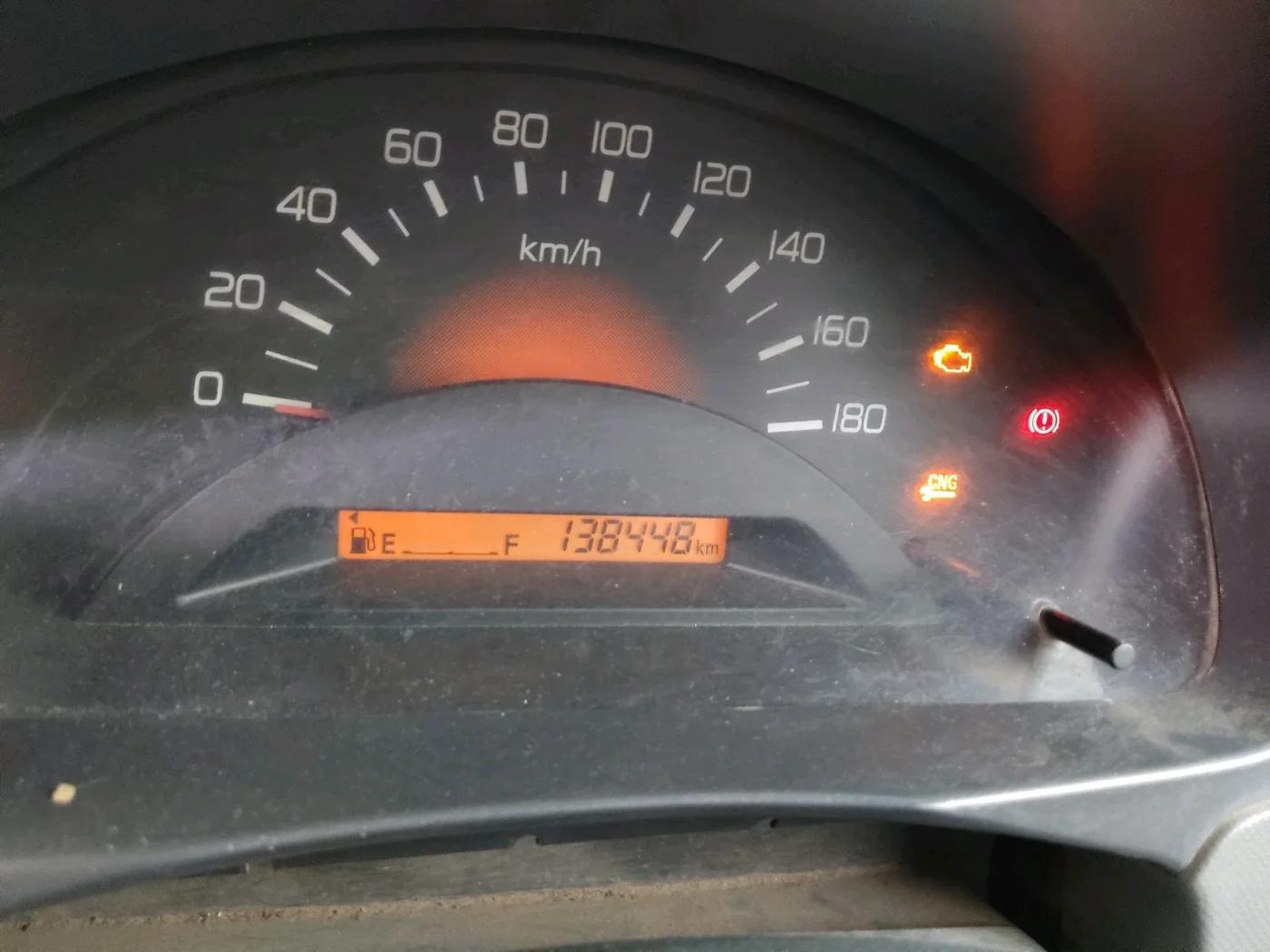 2011 Maruti Wagon R 1.0 LXI CNG, CNG, Manual, 1,38,448 km, interior