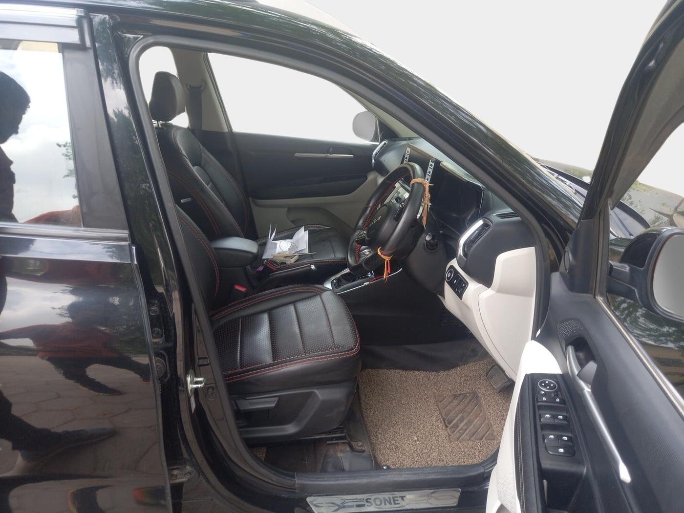 2023 KIA SONET HTX 1.5 AT, Diesel, Automatic, 24,370 km, interior