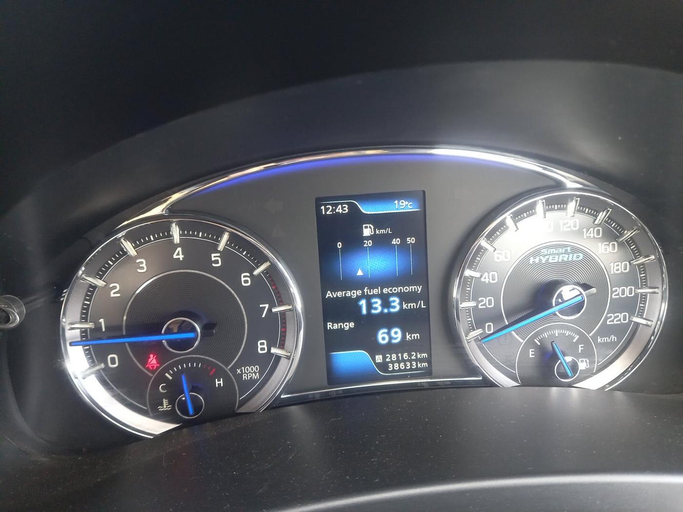 2021 Maruti Ciaz ALPHA 1.5 SHVS PETROL, Petrol, Manual, 38,633 km, interior