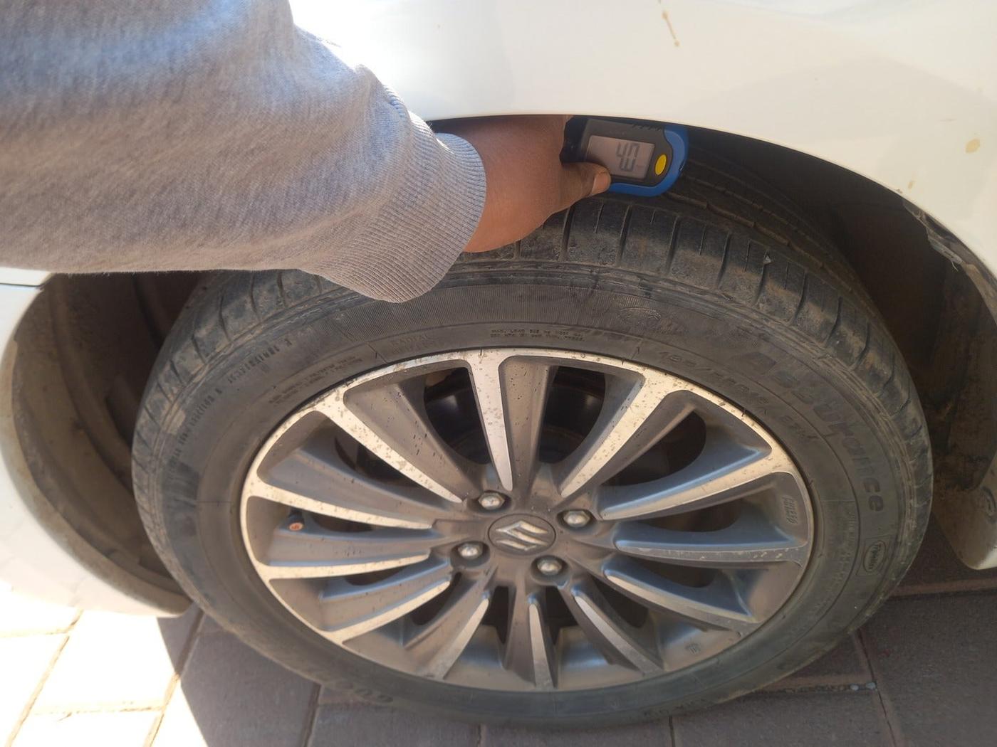 2021 Maruti Ciaz ALPHA 1.5 SHVS PETROL, Petrol, Manual, 38,633 km, tyre