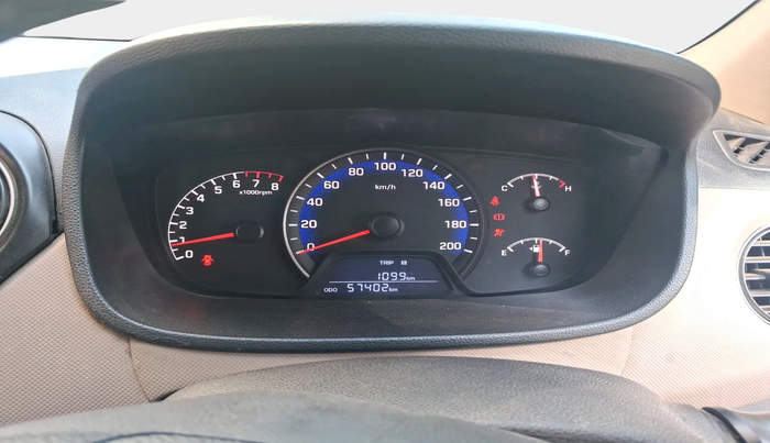 2018 Hyundai Xcent S 1.2, CNG, Manual, 57,402 km, interior