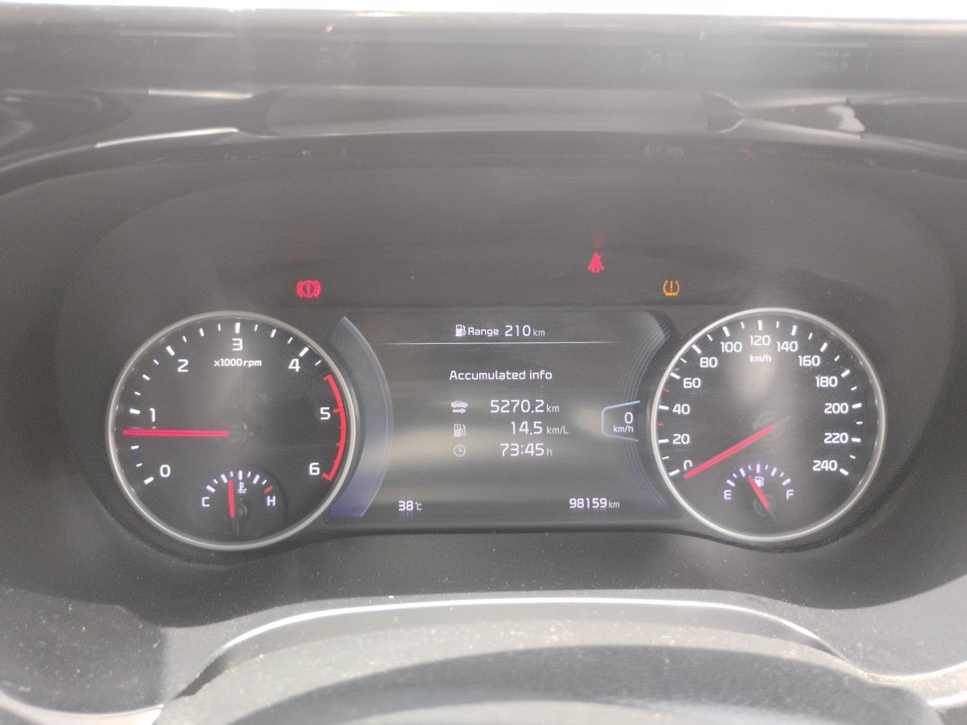 2019 KIA SELTOS HTX PLUS 1.5 DIESEL, Diesel, Manual, 98,159 km, interior