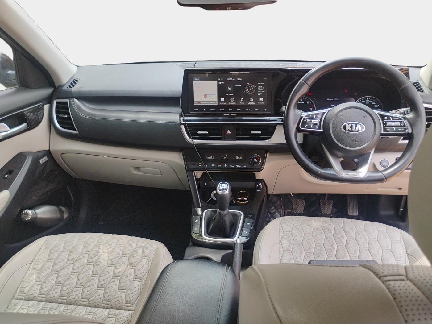 2019 KIA SELTOS HTX PLUS 1.5 DIESEL, Diesel, Manual, 98,159 km, interior