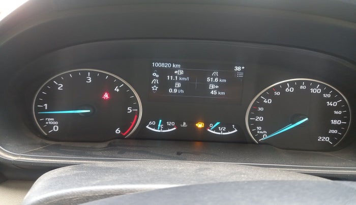 2019 Ford Ecosport TITANIUM 1.5L DIESEL, Diesel, Manual, 1,02,000 km, interior