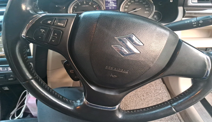 2018 Maruti Ciaz ALPHA 1.4 PETROL, Petrol, Manual, 77,376 km, interior