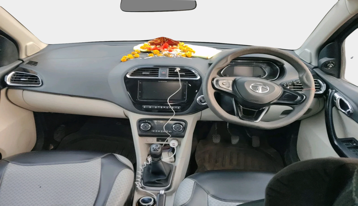 2022 Tata TIGOR XZ PLUS CNG DUAL TONE, Petrol, Manual, 66,768 km, interior