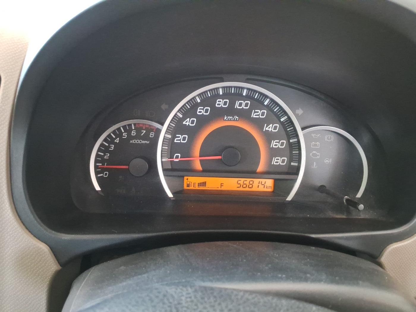 2014 Maruti Wagon R 1.0 VXI, Petrol, Manual, 56,814 km, interior