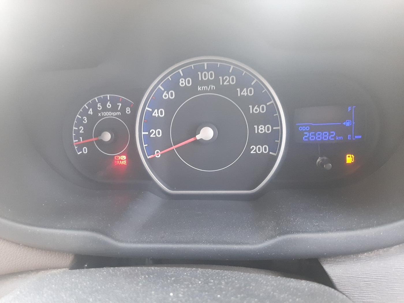 2012 Hyundai i10 MAGNA 1.2, Petrol, Manual, 26,882 km, interior