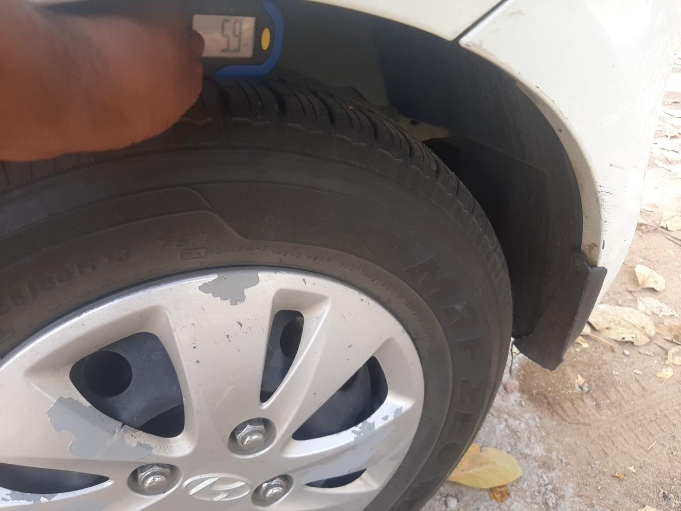 2012 Hyundai i10 MAGNA 1.2, Petrol, Manual, 26,882 km, tyre