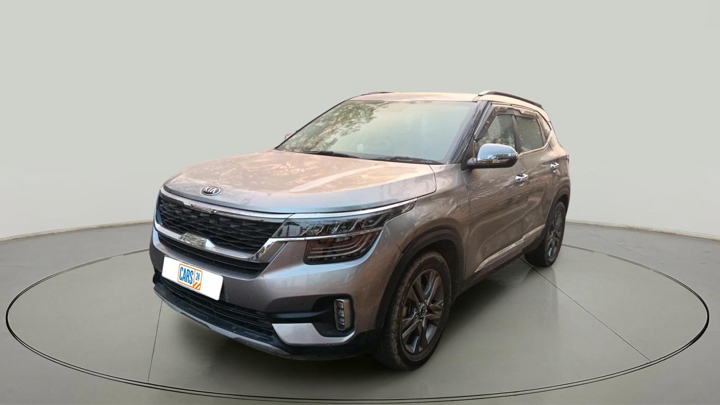 2021 KIA SELTOS HTX IVT 1.5 PETROL, Petrol, Automatic, 1,10,751 km, exterior