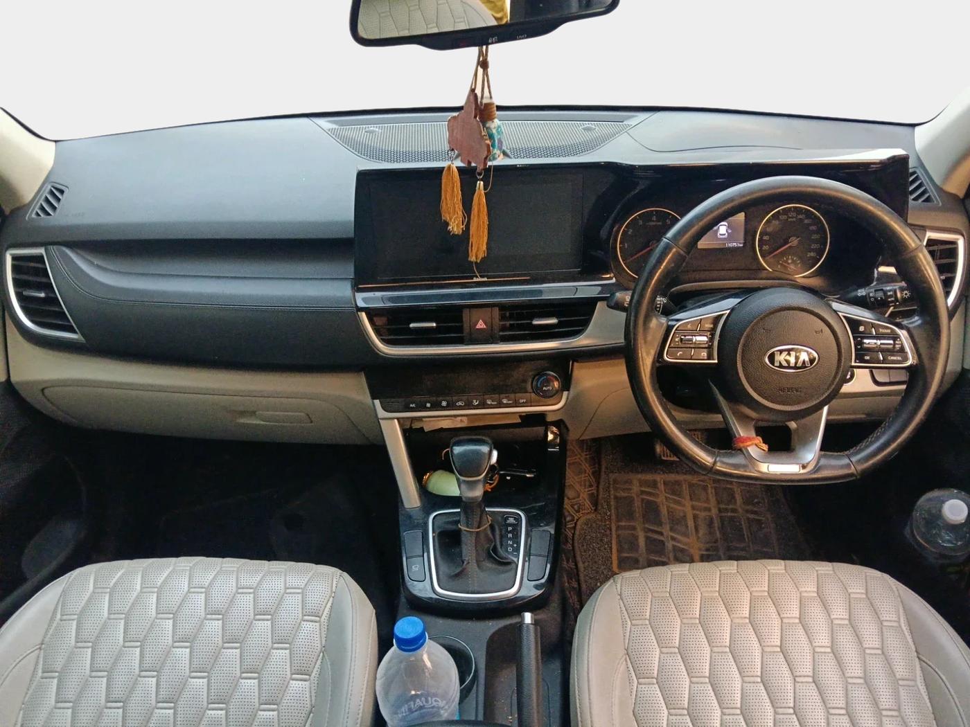 2021 KIA SELTOS HTX IVT 1.5 PETROL, Petrol, Automatic, 1,10,751 km, interior