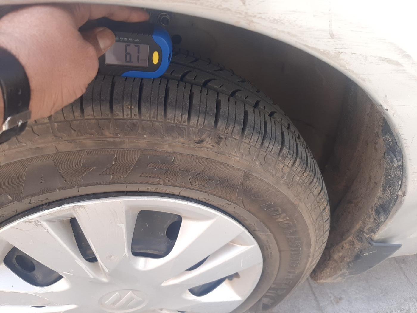 2014 Maruti Swift Dzire VDI, Diesel, Manual, 82,249 km, tyre
