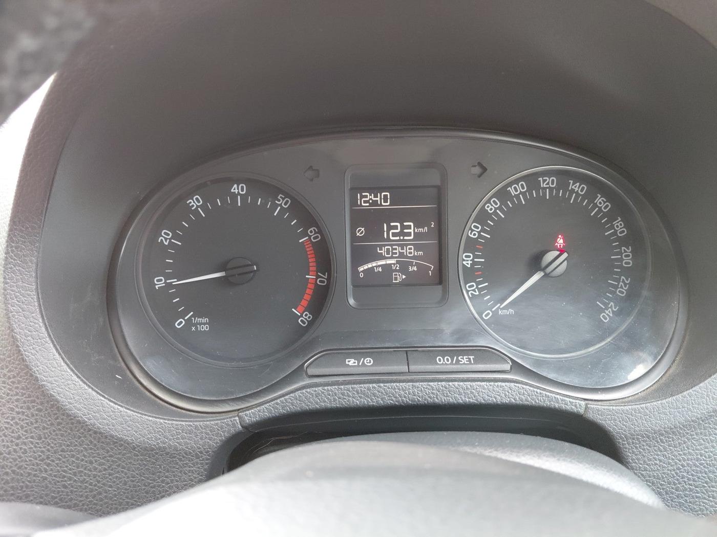 2021 Skoda Rapid 1.0 AMBITION TSI MT, Petrol, Manual, 40,348 km, interior