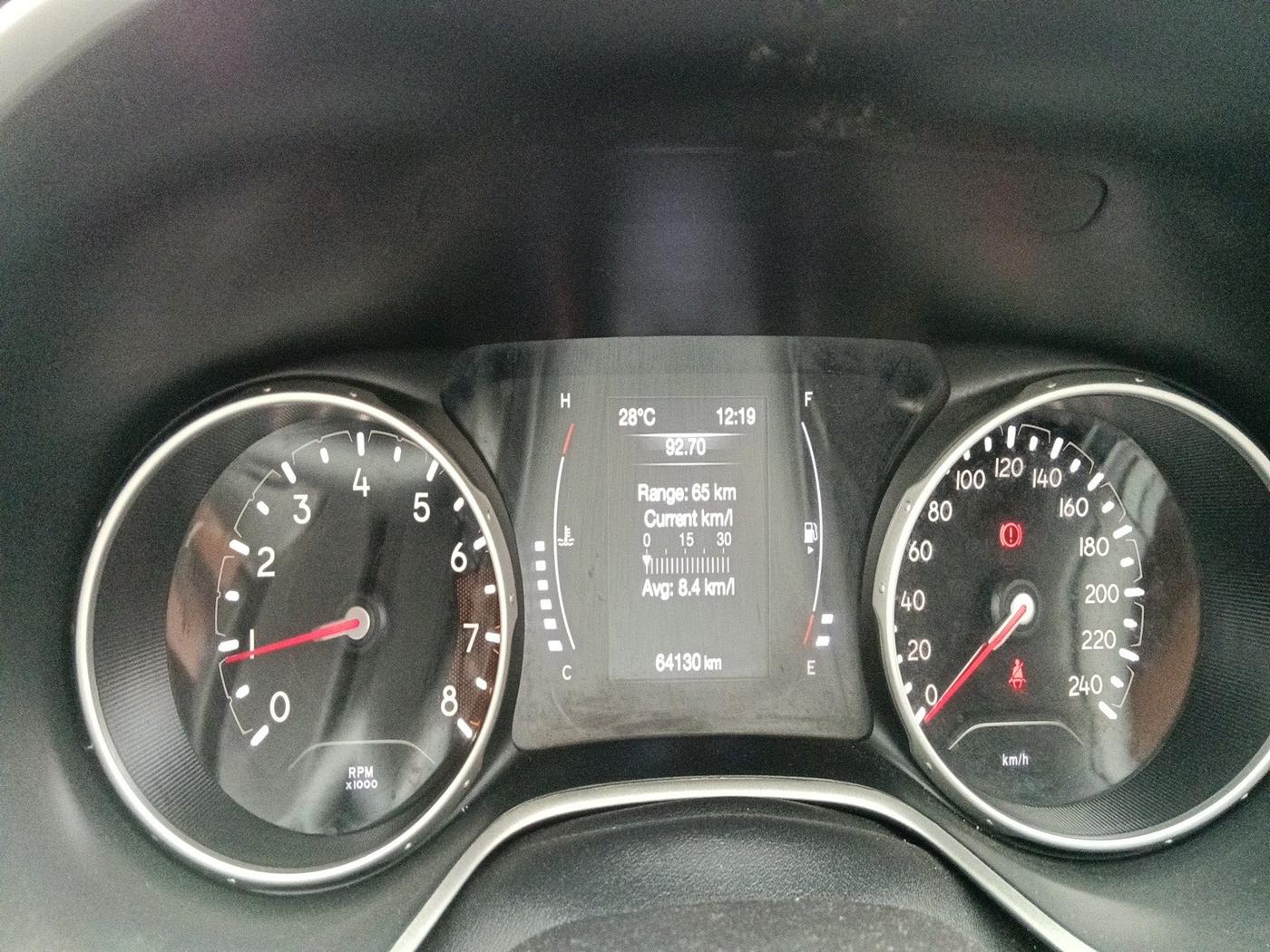 2018 Jeep Compass SPORT 1.4 PETROL, Petrol, Manual, 64,500 km, interior