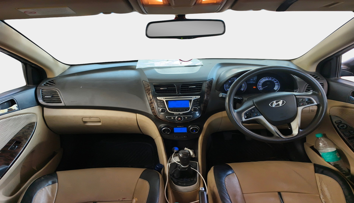 2012 Hyundai Verna FLUIDIC 1.6 CRDI SX, Diesel, Manual, 1,22,000 km, interior