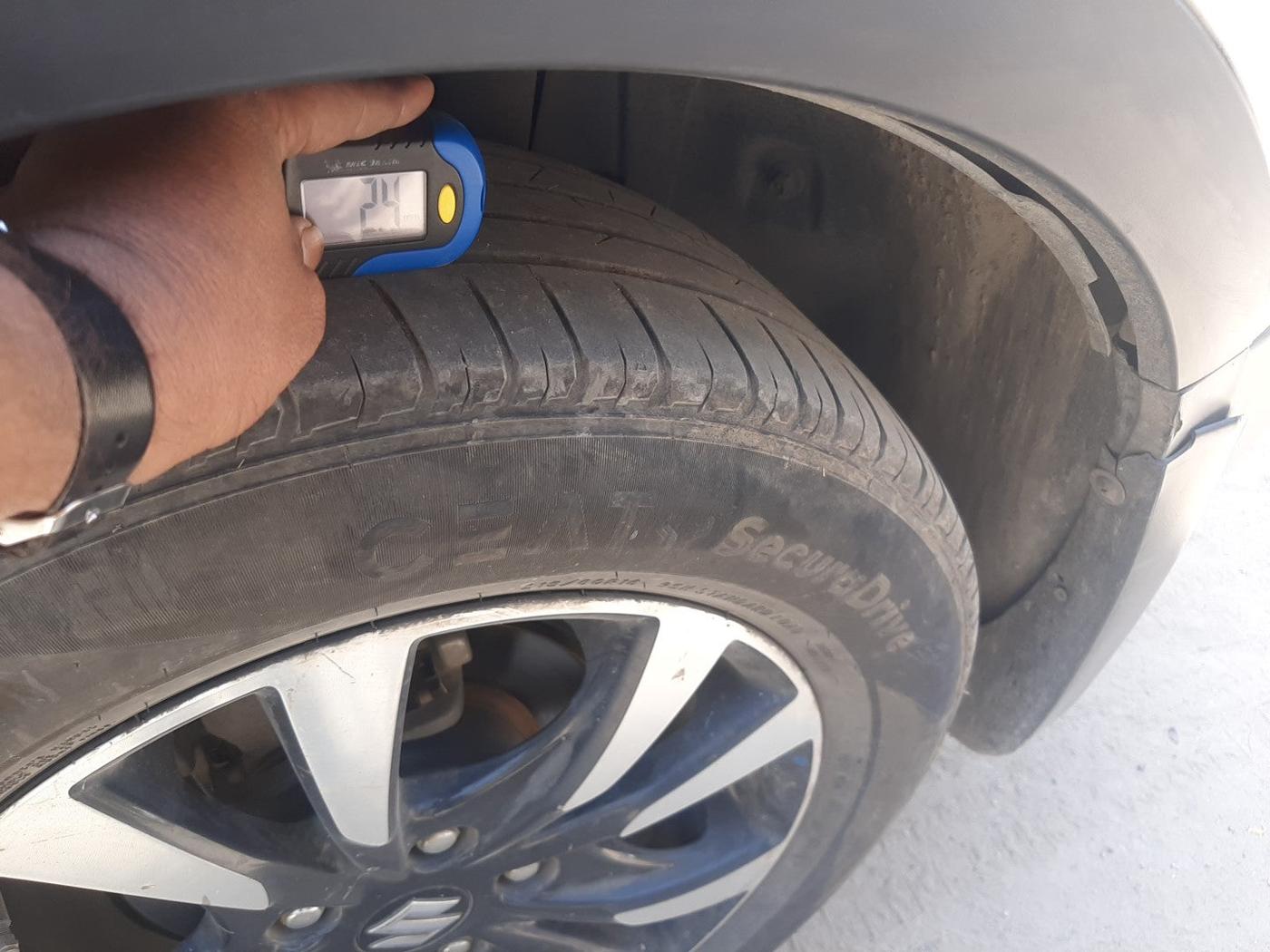 2018 Maruti S Cross ZETA 1.3, Diesel, Manual, 1,47,711 km, tyre