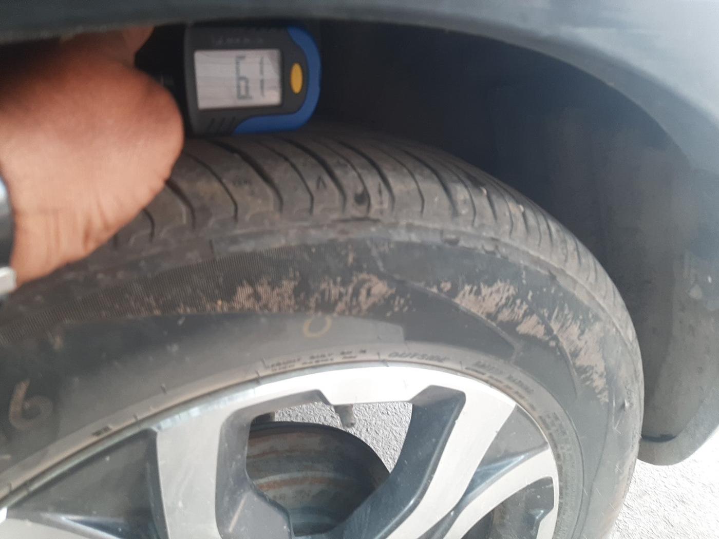 2017 Honda WR-V 1.2L I-VTEC VX MT, Petrol, Manual, 45,575 km, tyre