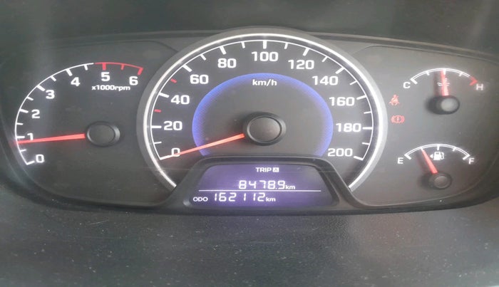 2017 Hyundai Grand i10 SPORTZ (O) 1.2 U2 CRDI, Diesel, Manual, 1,62,112 km, interior