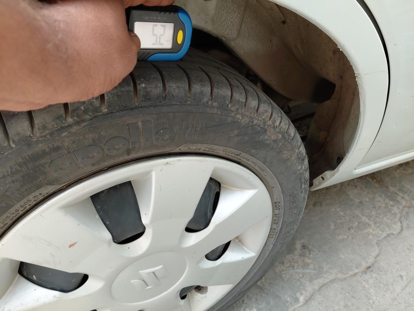 2018 Maruti Alto K10 VXI (O) AMT, Petrol, Automatic, 54,220 km, tyre