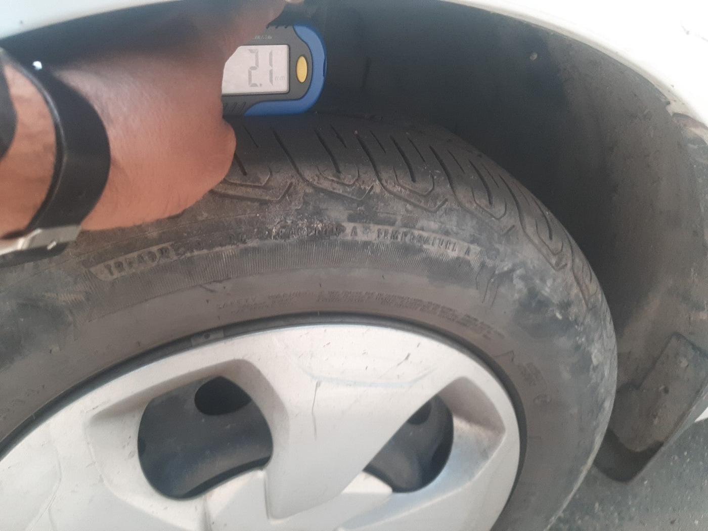 2022 Tata Tiago XT CNG, Petrol, Manual, 62,476 km, tyre