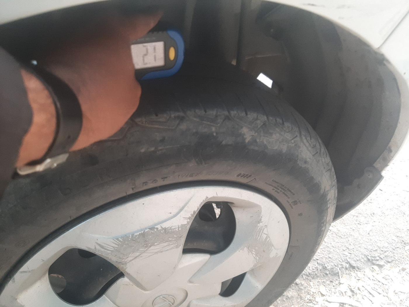 2022 Tata Tiago XT CNG, Petrol, Manual, 62,476 km, tyre
