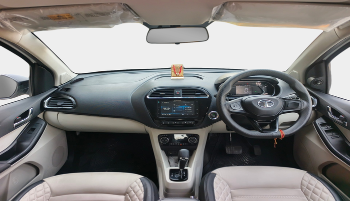 2022 Tata TIGOR XZA PLUS PETROL, Petrol, Automatic, 6,689 km, interior