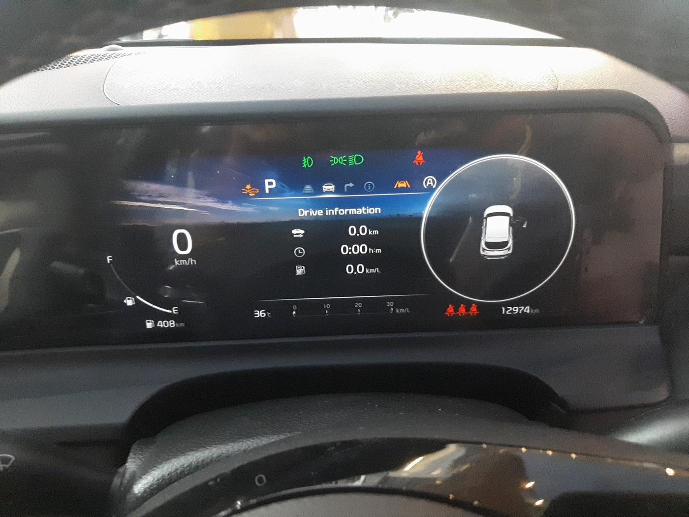 2023 KIA SELTOS GTX PLUS 1.5 DIESEL AT, Diesel, Automatic, 12,974 km, interior