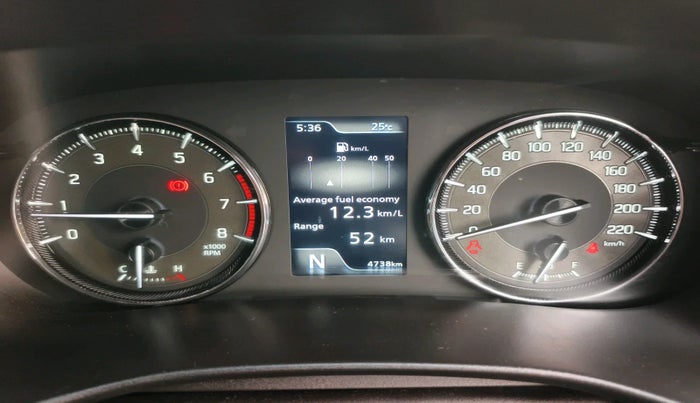 2023 Maruti Baleno ALPHA 1.2 AGS, Petrol, Automatic, 4,738 km, interior