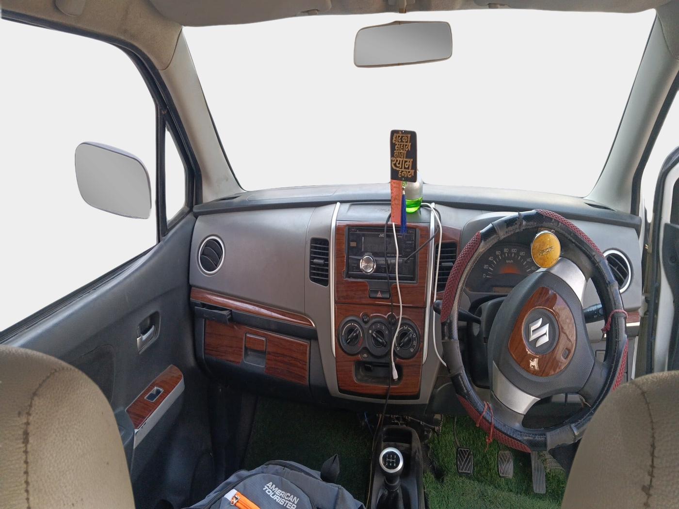 2012 Maruti Wagon R 1.0 LXI LPG, Petrol, Manual, 1,24,624 km, interior