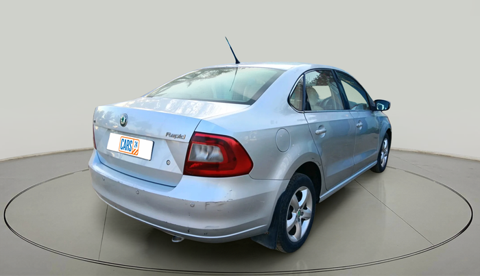 2012 Skoda Rapid ELEGANCE 1.6 TDI CR MT, Diesel, Manual, 1,72,474 km, exterior