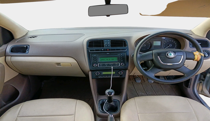 2012 Skoda Rapid ELEGANCE 1.6 TDI CR MT, Diesel, Manual, 1,72,474 km, interior