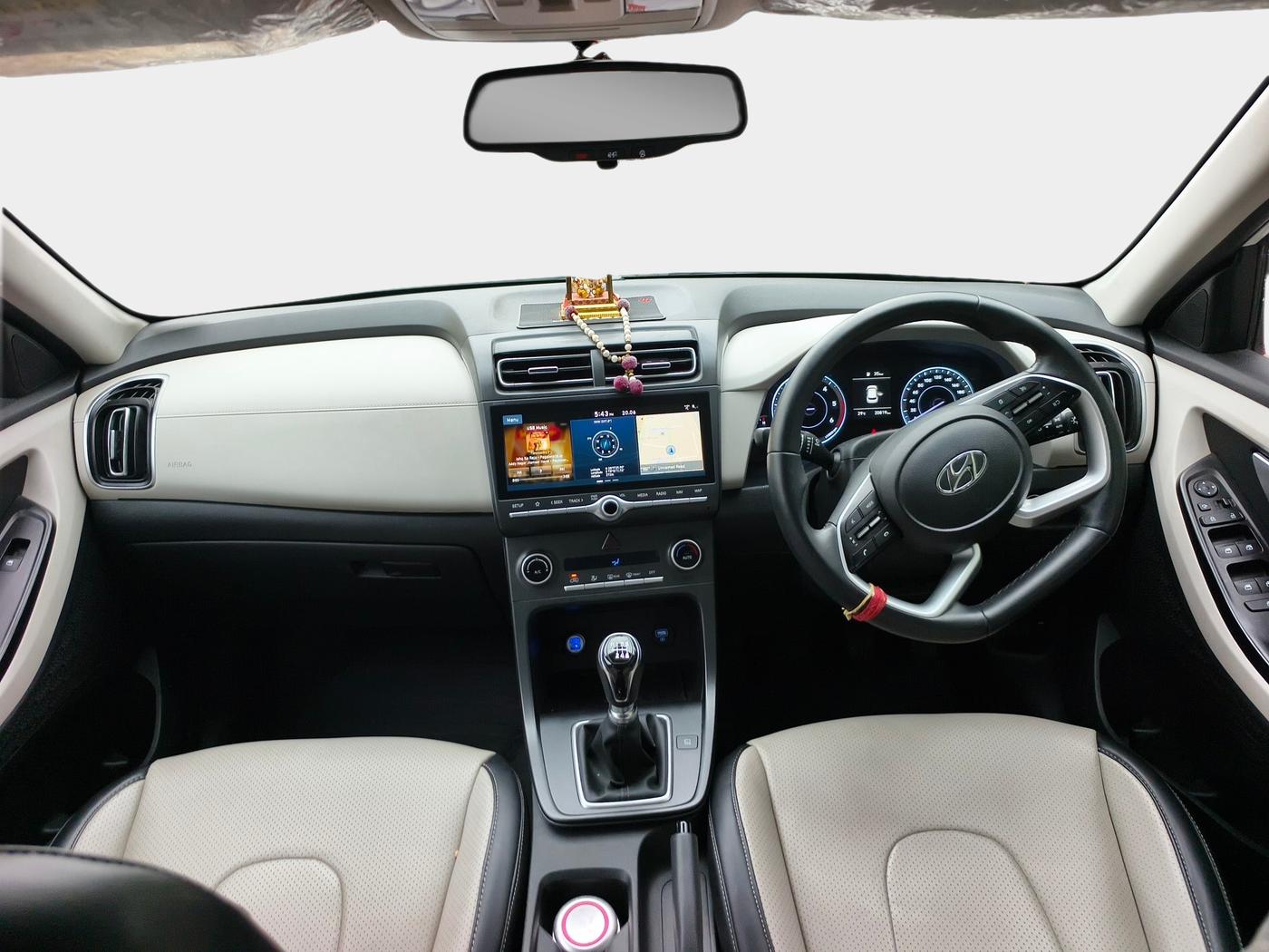 2022 Hyundai Creta SX 1.5 DIESEL, Diesel, Manual, 20,819 km, interior