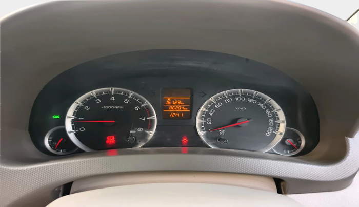 2014 Maruti Ertiga VXI CNG, CNG, Manual, 86,204 km, interior