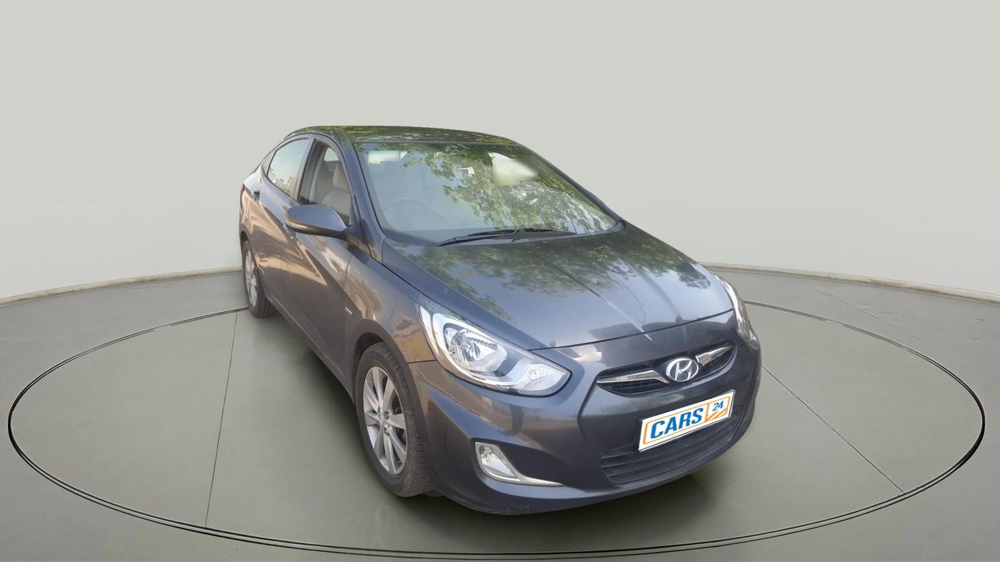 2013 Hyundai Verna FLUIDIC 1.6 CRDI SX, Diesel, Manual, 72,574 km, exterior