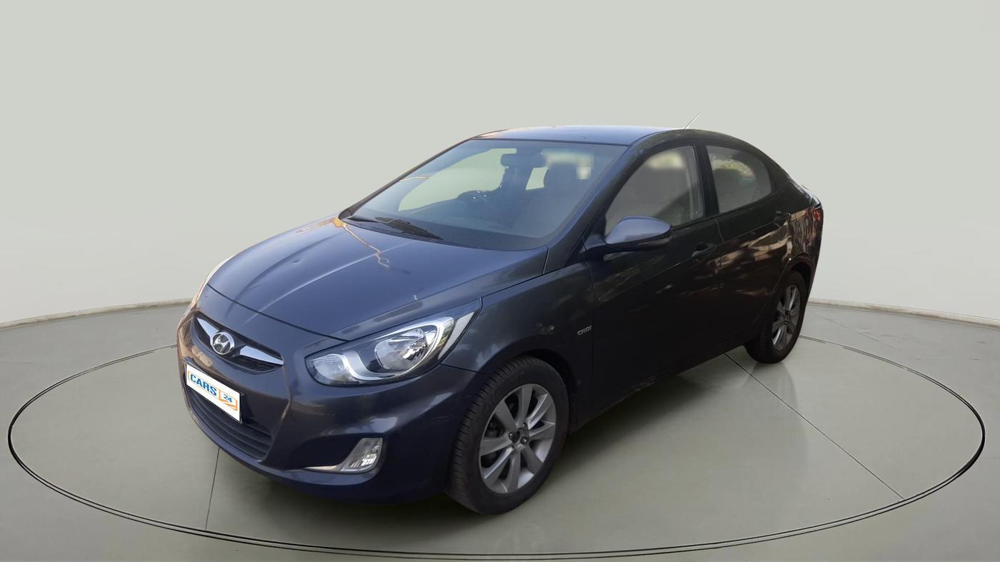 2013 Hyundai Verna FLUIDIC 1.6 CRDI SX, Diesel, Manual, 72,574 km, exterior