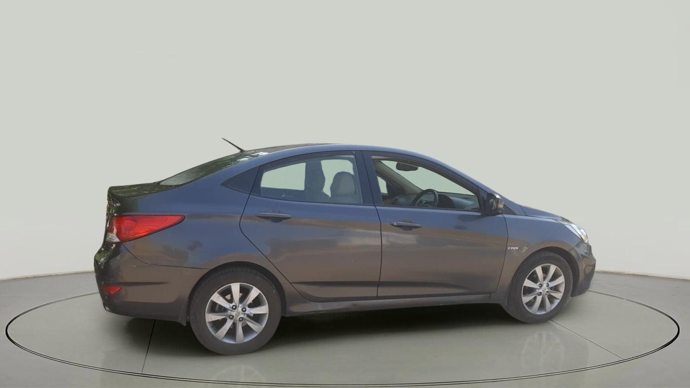 2013 Hyundai Verna FLUIDIC 1.6 CRDI SX, Diesel, Manual, 72,574 km, exterior