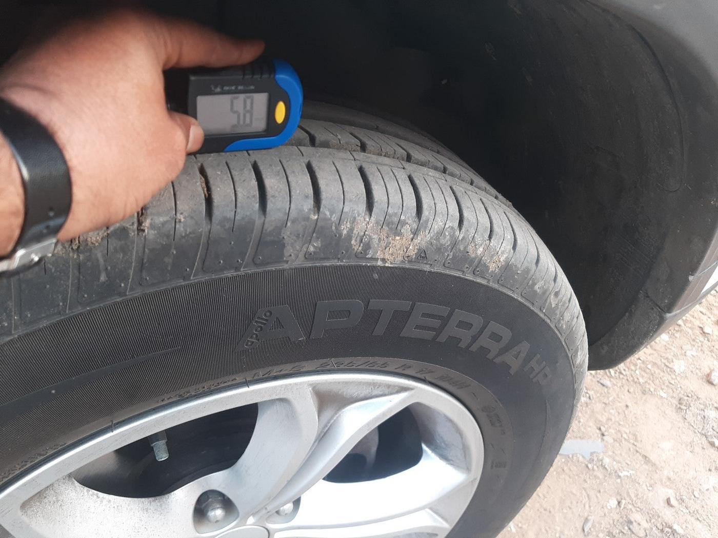 2023 Tata Harrier XT PLUS 2.0L KRYOTEC, Diesel, Manual, 20,155 km, tyre