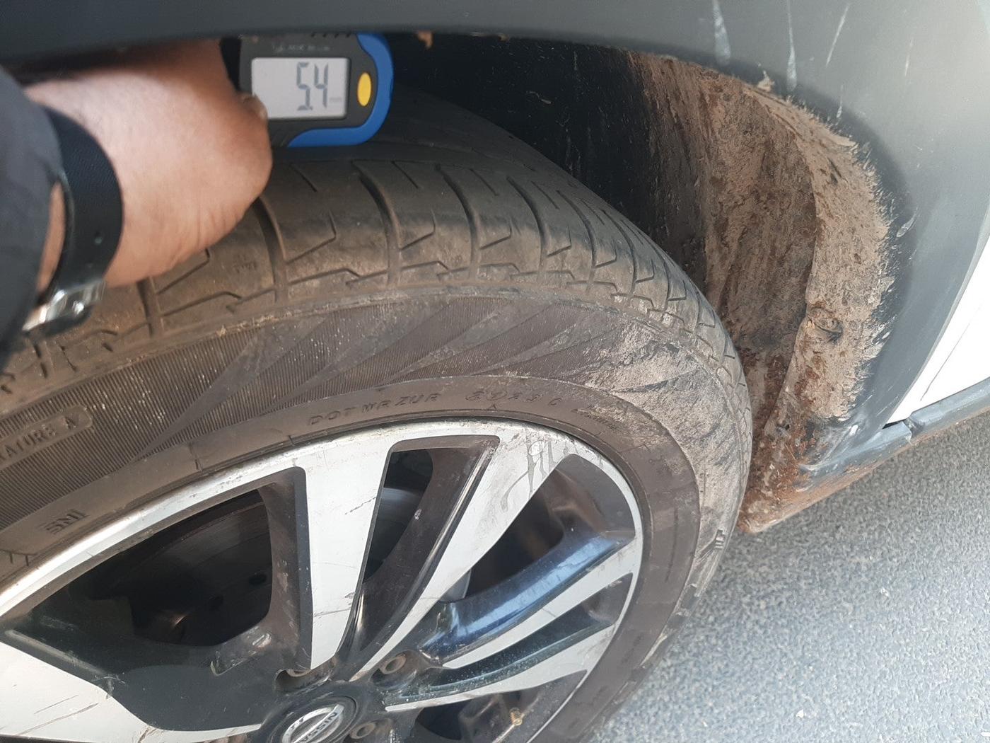 2019 Nissan Kicks XV DIESEL, Diesel, Manual, 1,42,034 km, tyre