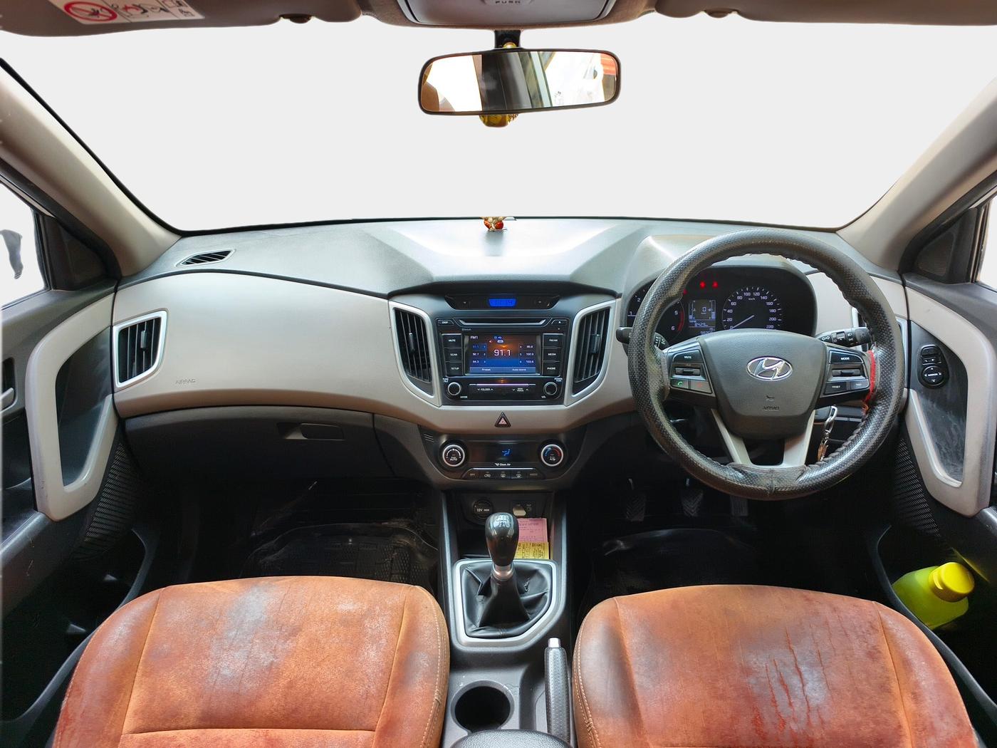 2016 Hyundai Creta SX 1.6 DIESEL, Diesel, Manual, 98,250 km, interior