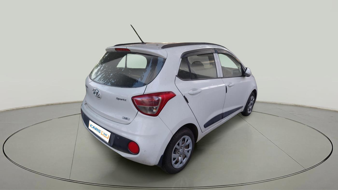 2017 Hyundai Grand i10 SPORTZ (O) 1.2 KAPPA VTVT, Petrol, Manual, 1,84,014 km, exterior