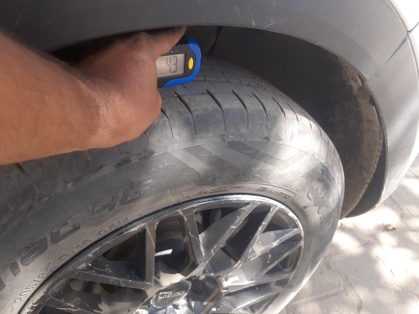 2018 Hyundai Creta E PLUS 1.4 DIESEL, Diesel, Manual, 2,49,286 km, tyre