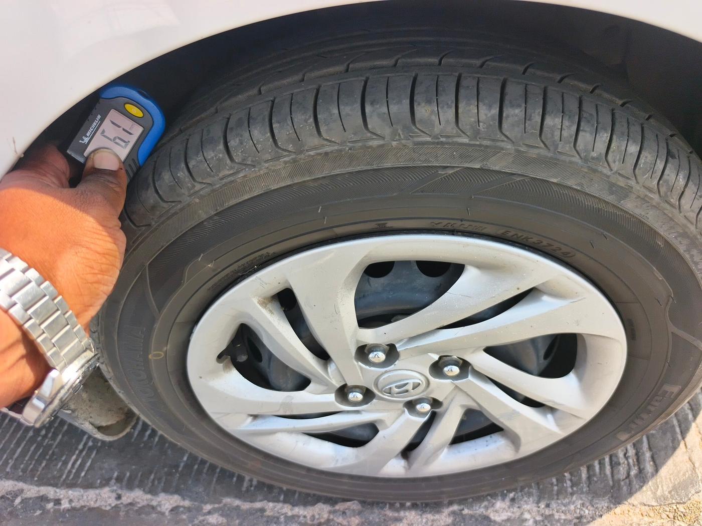 2020 Hyundai AURA S 1.2 CRDI, Diesel, Manual, 76,235 km, tyre