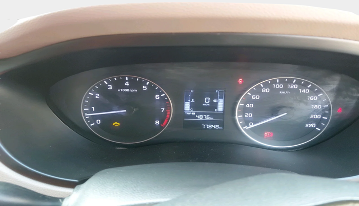 2017 Hyundai Elite i20 ASTA 1.2, Petrol, Manual, 77,848 km, interior