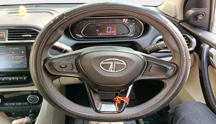2022 Tata TIGOR XZA PLUS PETROL, Petrol, Automatic, 40,784 km, interior